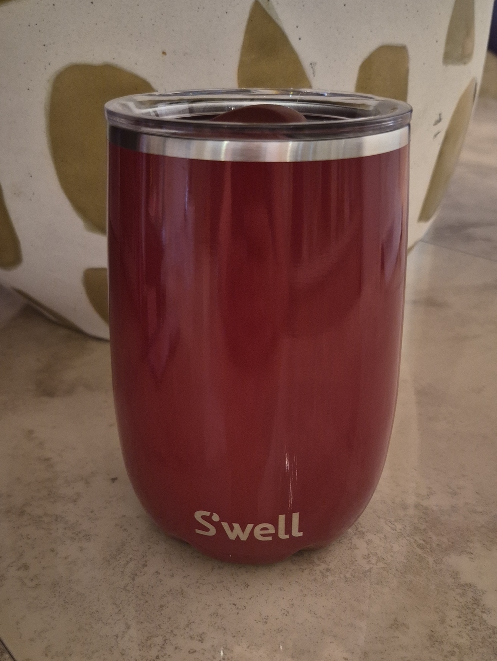 S'well Burgandy Stainless Steel Tumbler